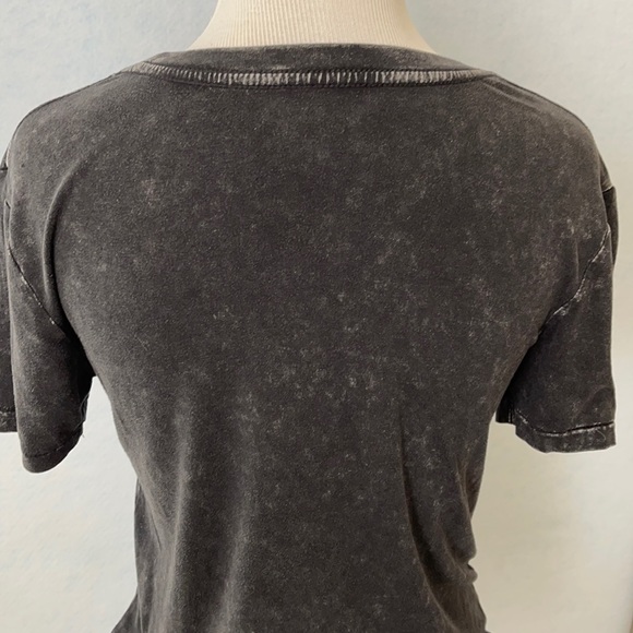 Disney Mickey Mouse Black Stone Wash T-Shirt - Picture 7 of 11